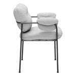 Fogia Bollo chair, Lido 27 silver - black