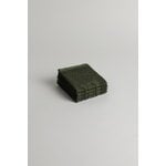 Baina Face cloth Agnes, 30 x 30 cm, moss, extra image