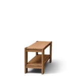 Form & Refine Beam bench, deep brown pine, extra image