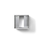 Form & Refine Taper Cube Box shelf, 34 x 35 cm, stainless steel, view 4