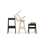 Form & Refine Angle standard bar stool, 75 cm, beech