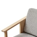Form & Refine Fauteuil lounge Block, chêne huilé blanc - Gabriel Grain 61247