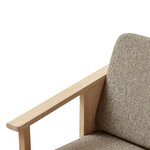Form & Refine Block Loungesessel, Eiche weiß geölt - Hallingdal 65 0227