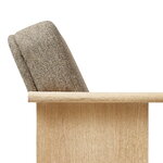 Form & Refine Block lounge chair, white oiled oak - Hallingdal 65 0227