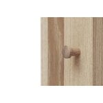Form & Refine Foyer coat stand, white oiled oak