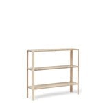 Form & Refine Leaf shelf 1x3, white oiled oak