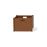Form & Refine Pillar storage box, large, clay brown
