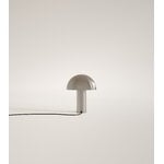 FORMARKIVET Lampada da tavolo portatile Aglow, acciaio spazzolato, vista 4