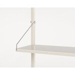 Frama Scaffale da parete + scrivania Shelf Library H1852, bianco caldo
