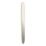 Muuto Specchio con cornice, 150 x 50 cm, giallo chiaro - trasparente, immagine extra