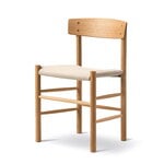Fredericia J39 Mogensen chair, oiled oak - natural canvas, extra image