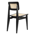 GUBI C-Chair tuoli, rottinki - mustapetsattu tammi