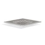 Fundamental Berlin Gravity tray, 20 x 20 cm, stainless steel