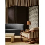 GUBI Fauteuil lounge Poltrona Tria, rotin foncé - Reales 001, image extra