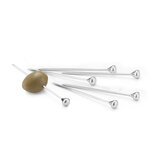 Georg Jensen Stuzzicadenti per cibo e cocktail Sky, 6 pz