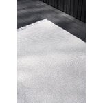 Woodnotes Grain In-Out rug, melange grey - light sand