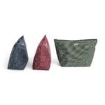 HAY Grid pouch, medium, dark green, extra image