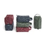 HAY Grid wash bag, medium, dark blue, extra image