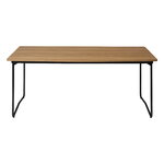 Grythyttan Stålmöbler Tavolo B31, 170 x 92 cm, nero - rovere oliato, immagine extra