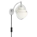 GUBI Multi-Lite wall lamp, chrome - white semi-matt, extra image