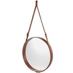 GUBI Adnet mirror, L, tan leather, extra image