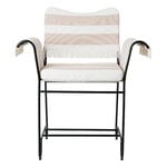 GUBI Tropique stol med fransar, klassiskt svart - Leslie Stripe 40