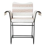 GUBI Tropique chair with fringes, classic black - Leslie Stripe 40