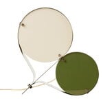 GUBI Coppia table lamp, steel, ivory - olive, extra image