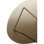 GUBI Pedrera coffee table, black - bronze structured glass, extra image
