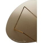 GUBI Pedrera coffee table, brass - bronze structured glass, extra image