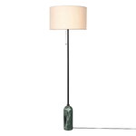 GUBI Gravity floor lamp, emerald marble - canvas, view 3