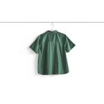 HAY Outline pyjama shirt, short-sleeved, emerald green
