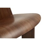 HAY Chisel lounge chair, lacquered walnut
