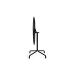 HAY Deville table, diam. 80 cm, anthracite, extra image