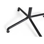 HAY Deville table, diam. 80 cm, anthracite, extra image