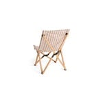 HAY Outdoor Market taittotuoli, beige - punainen raita, tuotteen lisäkuva