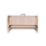 HAY Outdoor Market sofá plegable, beige - raya roja, imagen extra