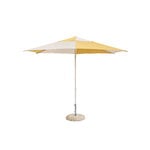 HAY Terrazza parasol, hexagon, off-white - ochre, extra image