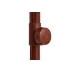 HAY Terrazza parasol, square, burgundy - off-white, extra image
