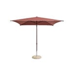 HAY Terrazza parasol, square, burgundy - off-white, extra image