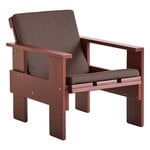 HAY Crate lounge chair, iron red
