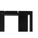HAY Crate matala pöytä, 45 x 45 cm, musta