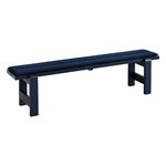 HAY Weekday sittdyna för bänk, 190 x 32 cm, mörkblå