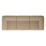 Hem Palo Block 3-Sitzer Sofa, niedrige Rückenlehne mit Armlehnen, beige, extrabild