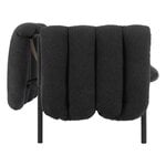 Hem Puffy 2,5 seater sofa, anthracite - black grey steel