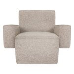 Hem Hunk lounge chair with armrests, Tiree Swan
