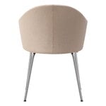 Fredericia Gomo armchair, brushed stainless steel - Blazer Fairfield, view 5