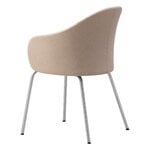 Fredericia Gomo armchair, brushed stainless steel - Blazer Fairfield, view 4