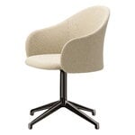 Fredericia Gomo armchair, swivel 4-star base, flint - Mylla 221, view 2