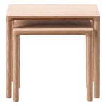 Fredericia Piloti Wood sohvapöytä, 39 x 31 x 35 cm, vaalea öljytty tammi, näkymä 3